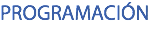 PROGRAMACIÓN